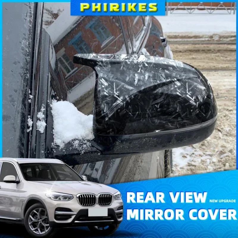 Car side Rearview Mirror caps CAP High-class Horn For BMW x3 G01 x4 G02 x5 G05 X6 G06 X7 G07 Accessories M3 Style Mirror cover
Car side Rearview Mirror caps CAP High-class Horn For BMW x3 G01 x4 G02 x5 G05 X6 G06 X7 G07 Accessories M3 Style Mirror cover