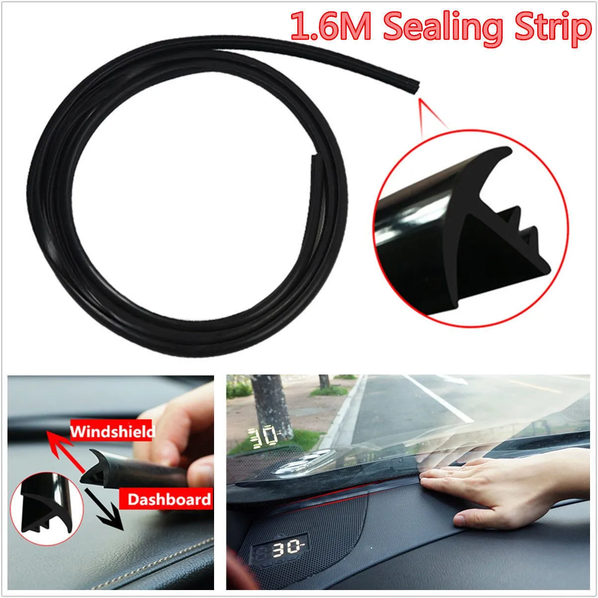 1.6M Sealing Strips 20mm Black Dustproof Soundproof T-Shape Waterproof Windproof Front Hollow Parts.Accessories
1.6M Sealing Strips 20mm Black Dustproof Soundproof T-Shape Waterproof Windproof Front Hollow Parts.Accessories