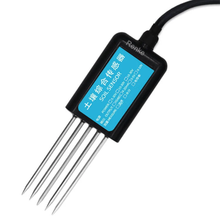 Renke soil integrated transmitter temperature humidity EC ph 4 in 1 soil sensor for agriculture
Renke soil integrated transmitter temperature humidity EC ph 4 in 1 soil sensor for agriculture