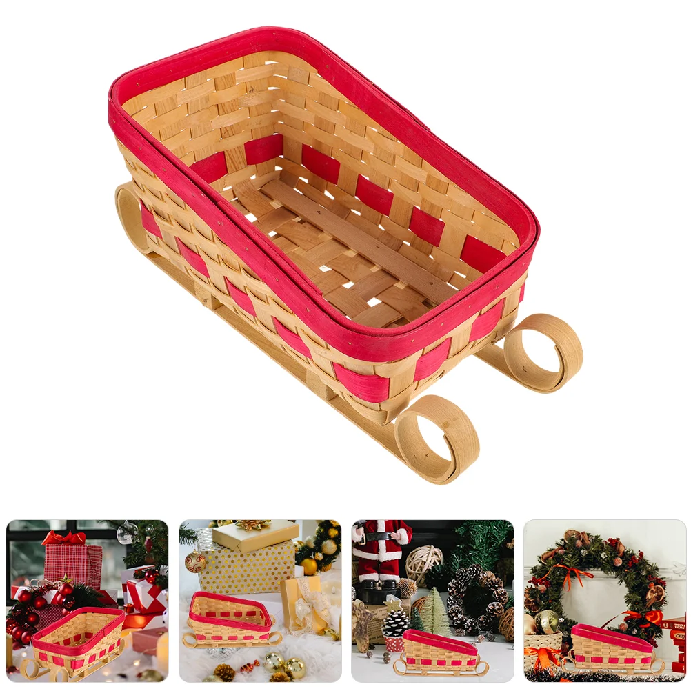 Christmas Sleigh Holiday Festival Decor Bamboo Sleigh Party Table Ornament Christmas Decoration
Christmas Sleigh Holiday Festival Decor Bamboo Sleigh Party Table Ornament Christmas Decoration