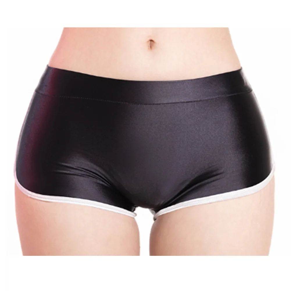 Women Shorts Smooth Seamless Boxer Briefs Shiny Glossy Panties High Stretchy Underwear Low Waist Underpants Solid Color Knickers
Women Shorts Smooth Seamless Boxer Briefs Shiny Glossy Panties High Stretchy Underwear Low Waist Underpants Solid Color Knickers
