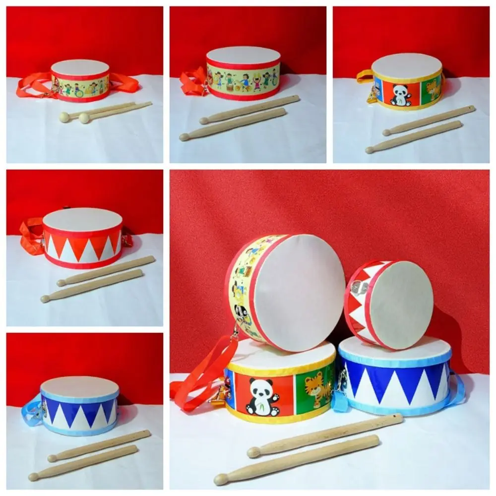 Two-Sided Snare Drum Early Educational Musical Instrument Wood with Drumsticks Strap Snare Drum Instrument Setdrums Portable
Two-Sided Snare Drum Early Educational Musical Instrument Wood with Drumsticks Strap Snare Drum Instrument Setdrums Portable