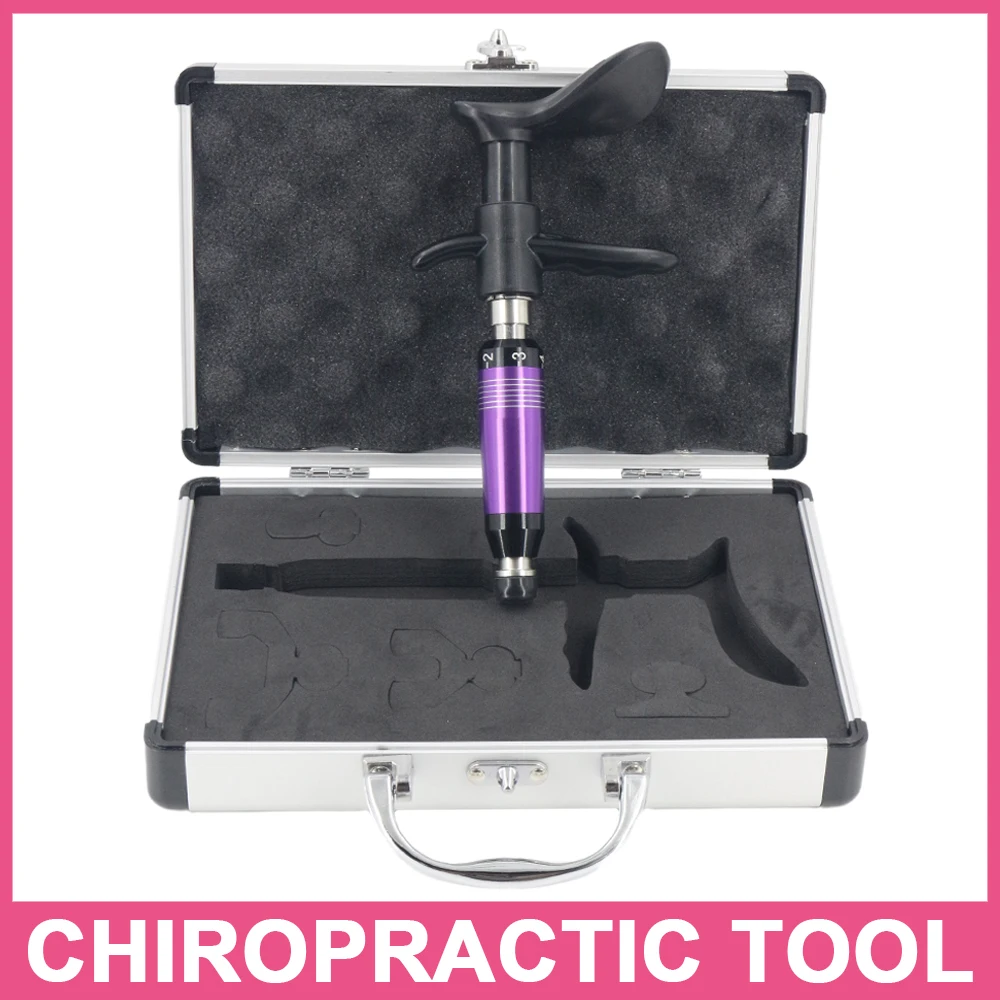 Manual Chiropractic Adjusting Tool Massage Gun Set Spine 6 Levels Single Head Therapy Adjust Vertebration Tool Body Massager
Manual Chiropractic Adjusting Tool Massage Gun Set Spine 6 Levels Single Head Therapy Adjust Vertebration Tool Body Massager