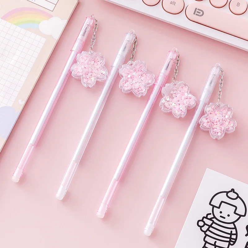 1 Pcs Pink Flower Pendant Neutral Pen Cute Small Fresh Black 0.5MM Signature Water Pen Student Office Stationery Gift
1 Pcs Pink Flower Pendant Neutral Pen Cute Small Fresh Black 0.5MM Signature Water Pen Student Office Stationery Gift