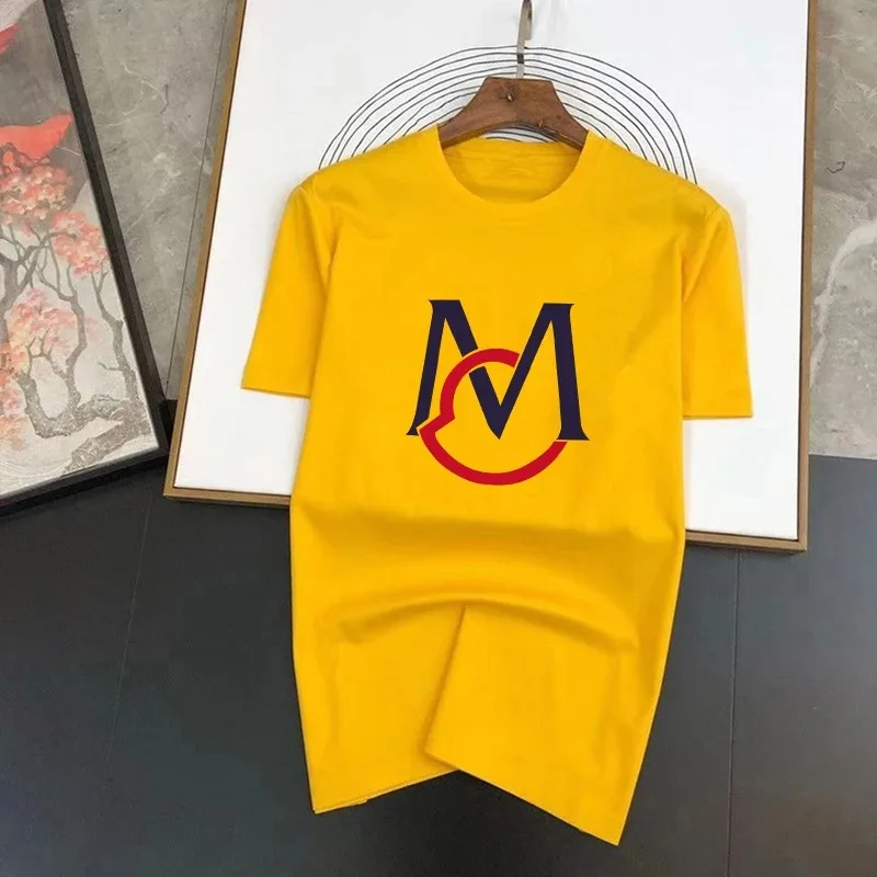 Men's Fashion Luxury Brand 100% Cotton T-Shirt High Quality Letter Printed Top Short Sleeve Streetwear Summer O-Neck T-Shirt 
Men's Fashion Luxury Brand 100% Cotton T-Shirt High Quality Letter Printed Top Short Sleeve Streetwear Summer O-Neck T-Shirt