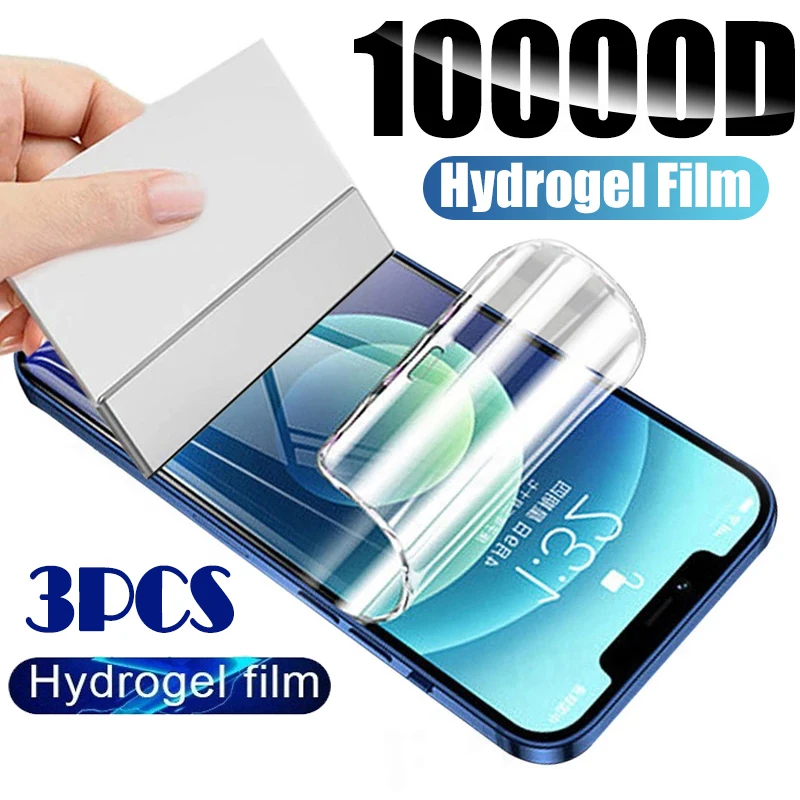 

3Pcs Hydrogel Film For LG Stylo 5 6 7 Wing W41 W31 V30 Plus Velet V60 ThinQ V40 V50 Q60 K92 K61 K51S K51 K50S K50 K41S K42 K40S