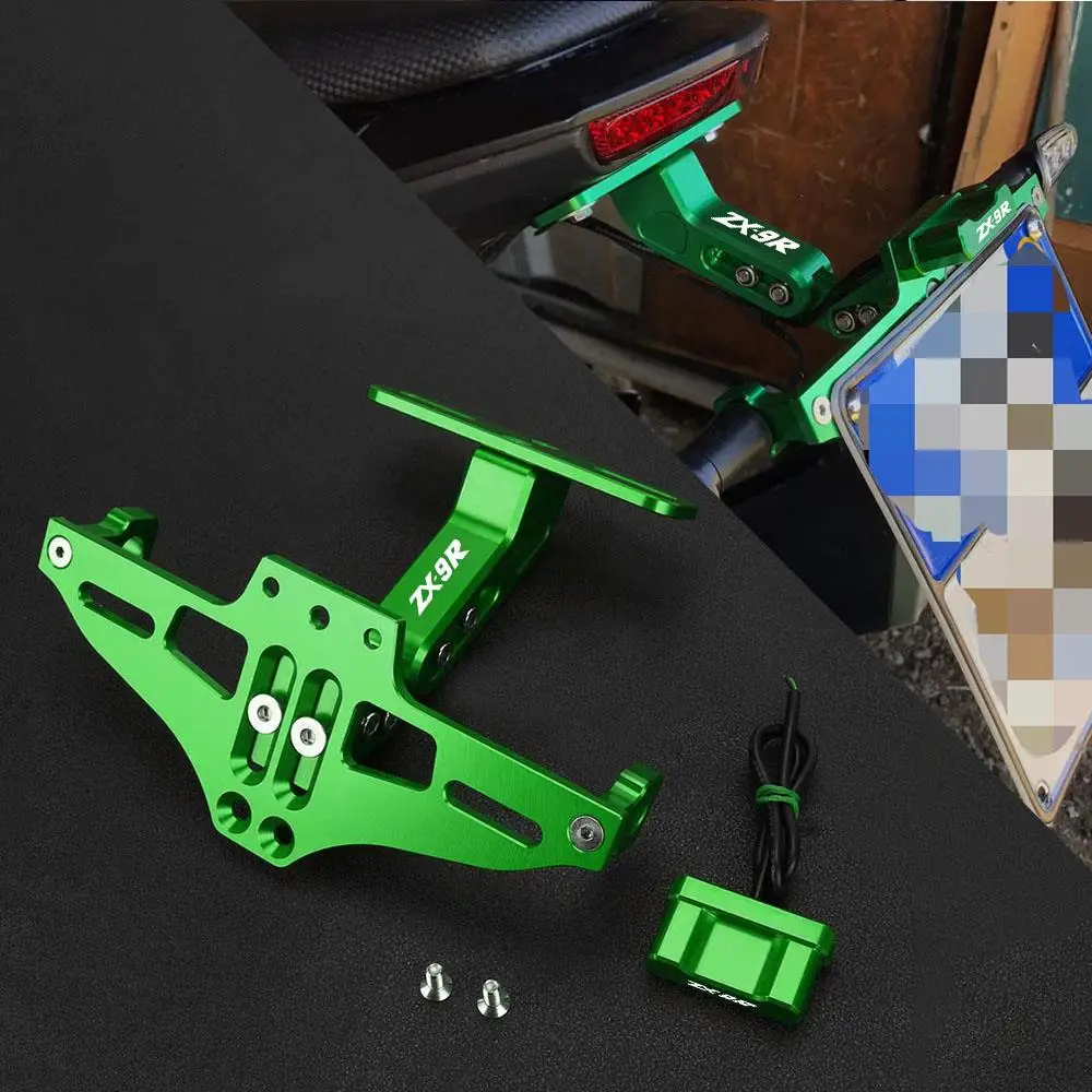 Регулируемый CNC модифицированный задний держатель номерного знака для мотоцикла KAWASAKI ZX9R ZX-9r ZX 9R 1998-2023 2022 2021 2020
Регулируемый CNC модифицированный задний держатель номерного знака для мотоцикла KAWASAKI ZX9R ZX-9r ZX 9R 1998-2023 2022 2021 2020