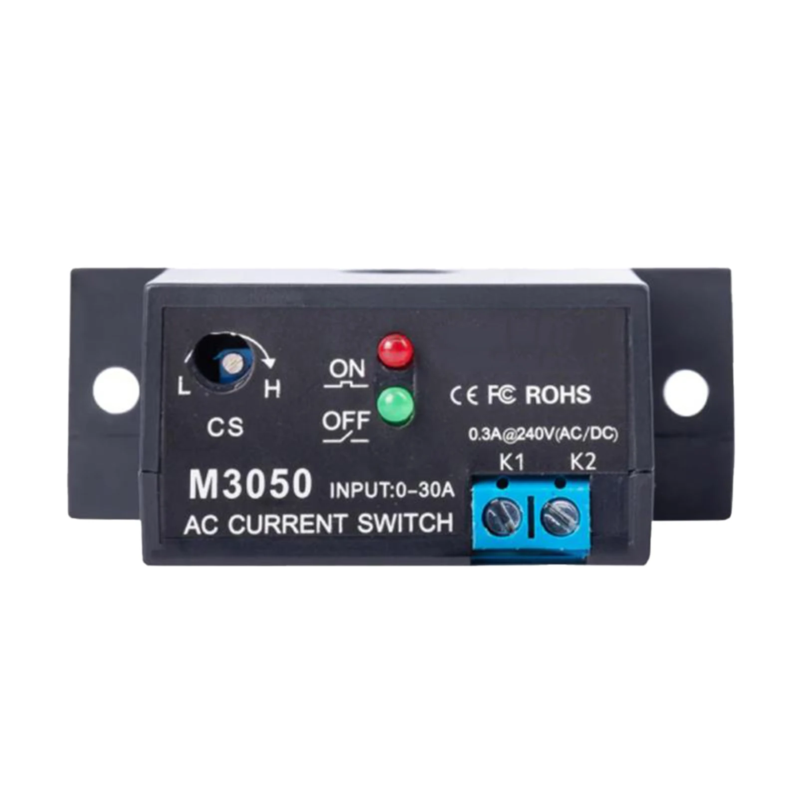 

Current Sensor Switch M3050 Normally Non-contact Open Self-Powered Sensor Switches 0.2-30A 0.3A/240V AC And DC