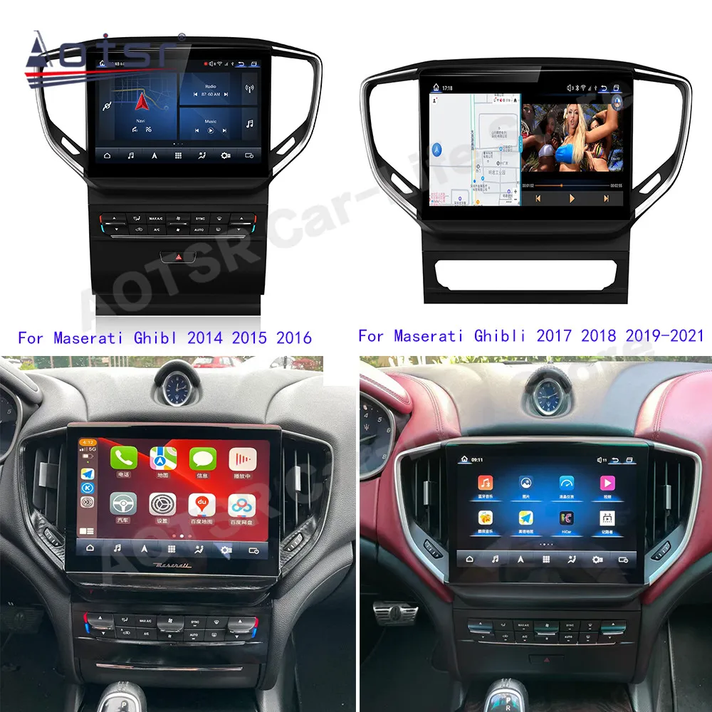 Multimedia Android 11 Player For Maserati Ghibli 2014 2015 2016 2017 2018 2019 2020 2021 GPS Navi Car Radio Receiver Head Unit
Multimedia Android 11 Player For Maserati Ghibli 2014 2015 2016 2017 2018 2019 2020 2021 GPS Navi Car Radio Receiver Head Unit