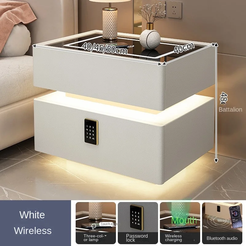 Smart Nightstand Suspension New Bedroom All Solid Wood Simple Modern Light Luxury Senior Sense Of Net Red Multifunction Home
Smart Nightstand Suspension New Bedroom All Solid Wood Simple Modern Light Luxury Senior Sense Of Net Red Multifunction Home