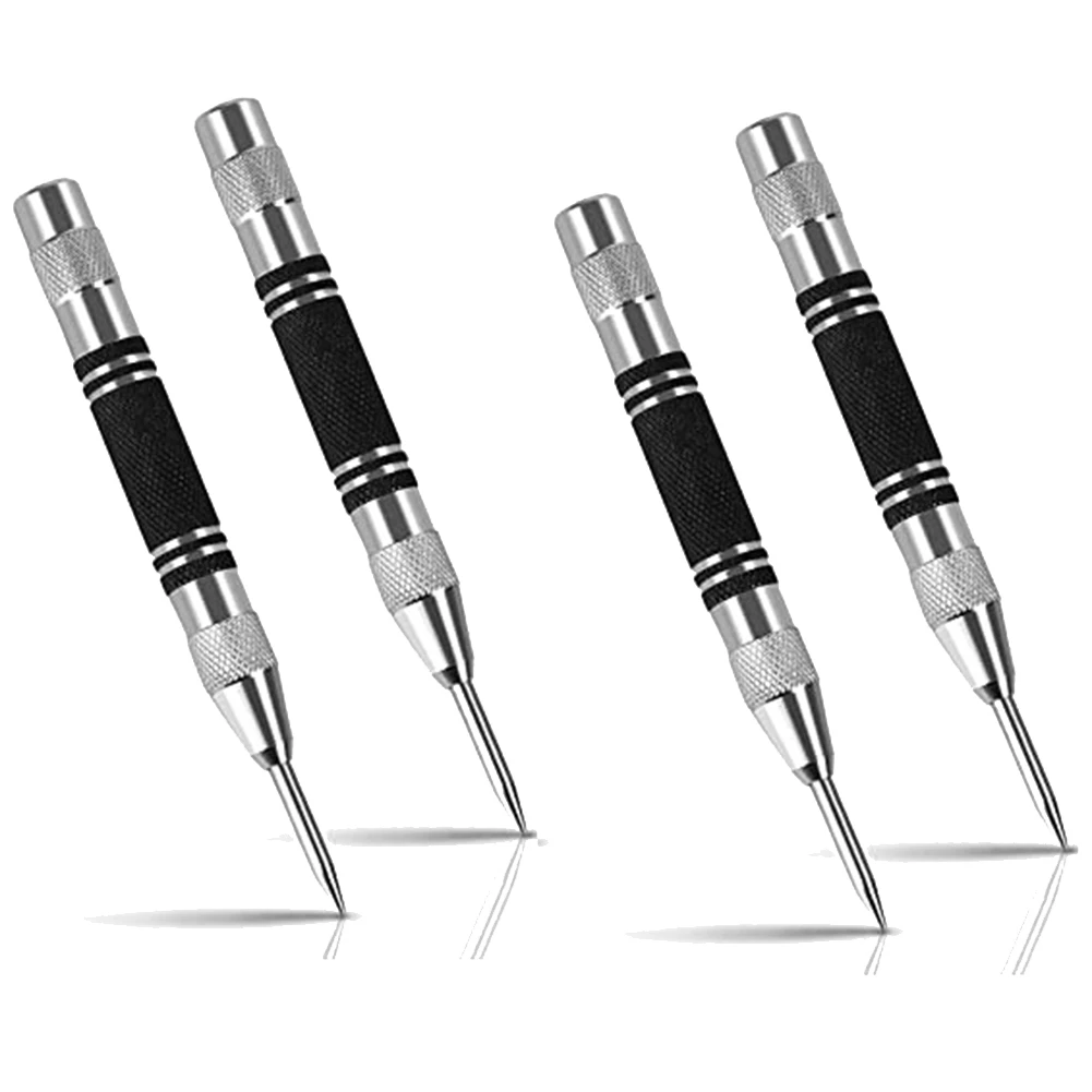 Heavy Duty Automatic Center Punch 128Mm Spring Loaded Center Punch with Adjustable Effect Stamp for Metal or Wood
Heavy Duty Automatic Center Punch 128Mm Spring Loaded Center Punch with Adjustable Effect Stamp for Metal or Wood