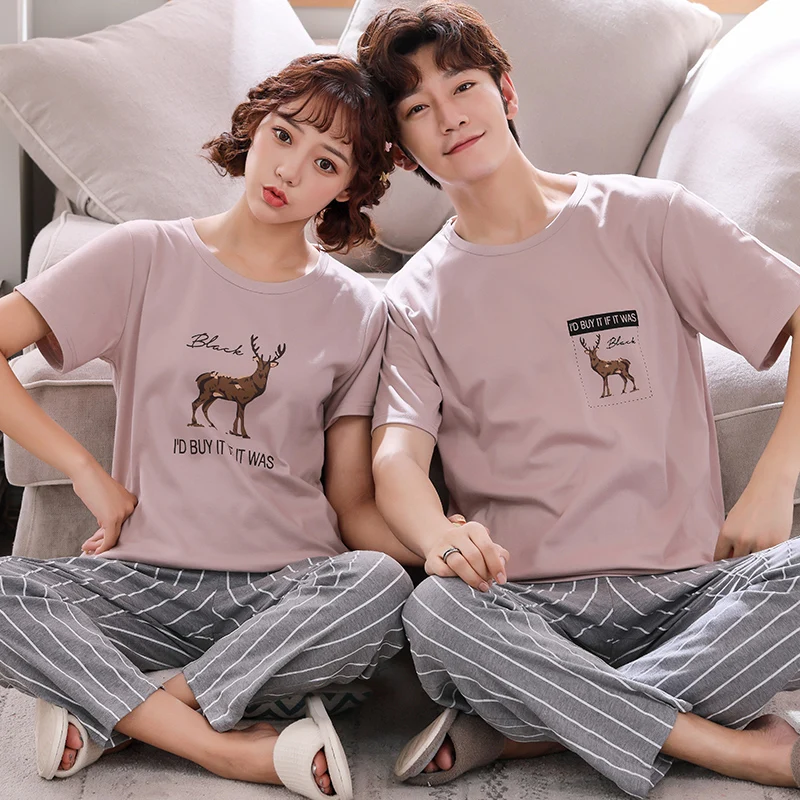 2023 Local Deer brand pure cotton high-quality comfortable autumn and winter high-quality home couple pajamas
2023 Local Deer brand pure cotton high-quality comfortable autumn and winter high-quality home couple pajamas