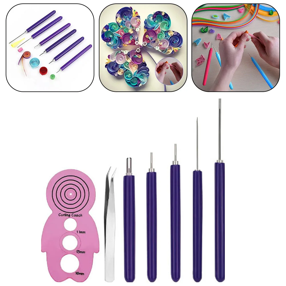 7PCS/Set Paper Quilting Tool Set Handmade DIY Scrapbook Origami Paper Rolling Tools Holiday Craftwork Gift Decoration
7PCS/Set Paper Quilting Tool Set Handmade DIY Scrapbook Origami Paper Rolling Tools Holiday Craftwork Gift Decoration