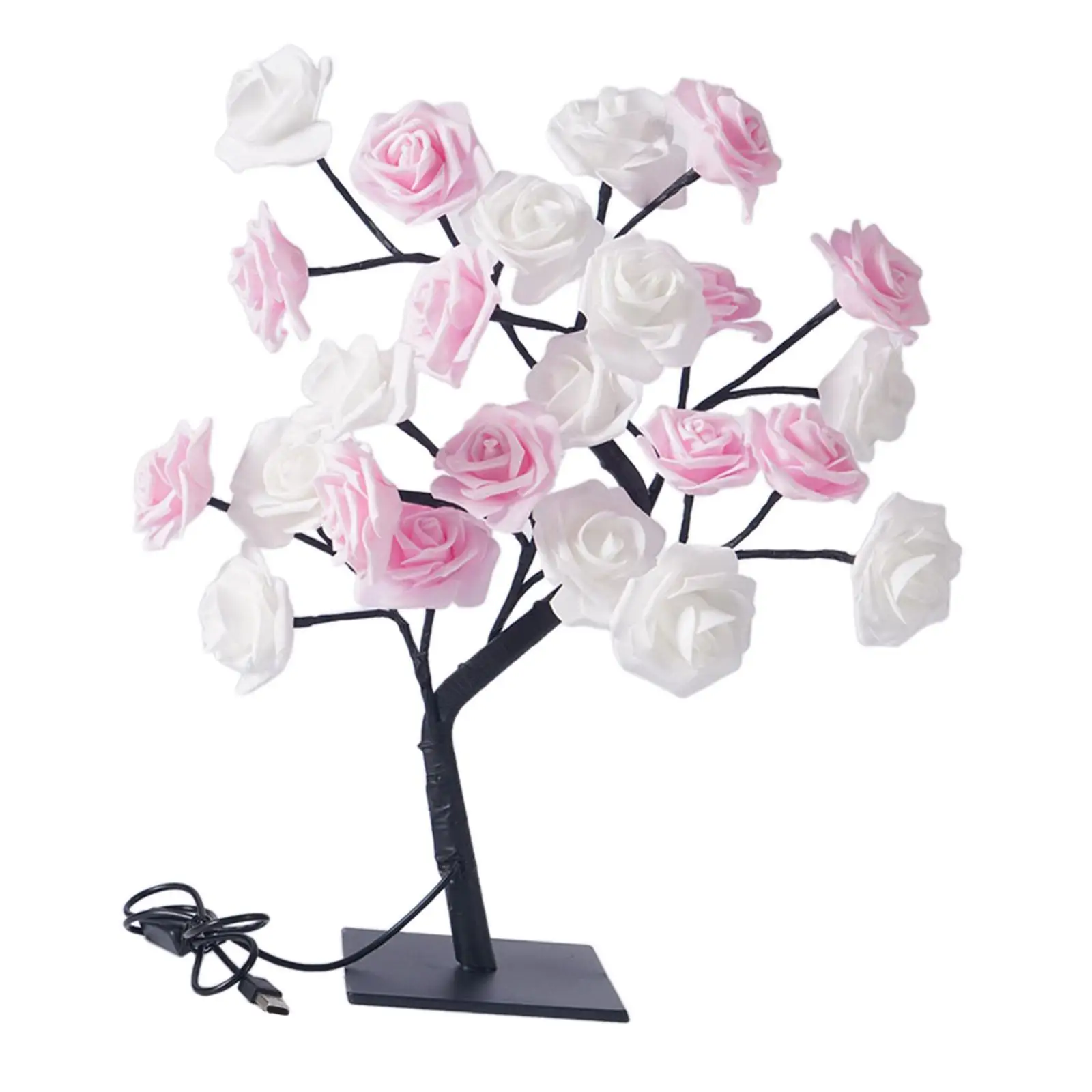 Artificial Rose LED Night Light Tabletop Centerpiece Aesthetic Desktop Lamp
Artificial Rose LED Night Light Tabletop Centerpiece Aesthetic Desktop Lamp