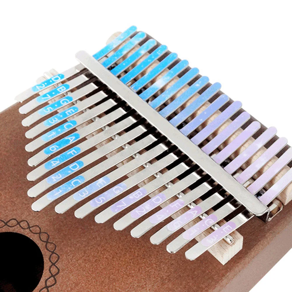 Brand New Kalimba Sticker 17 Keys Scale Musical Instruments PVC Approx.10g For Beginners For Kalimba Great Gift
Brand New Kalimba Sticker 17 Keys Scale Musical Instruments PVC Approx.10g For Beginners For Kalimba Great Gift