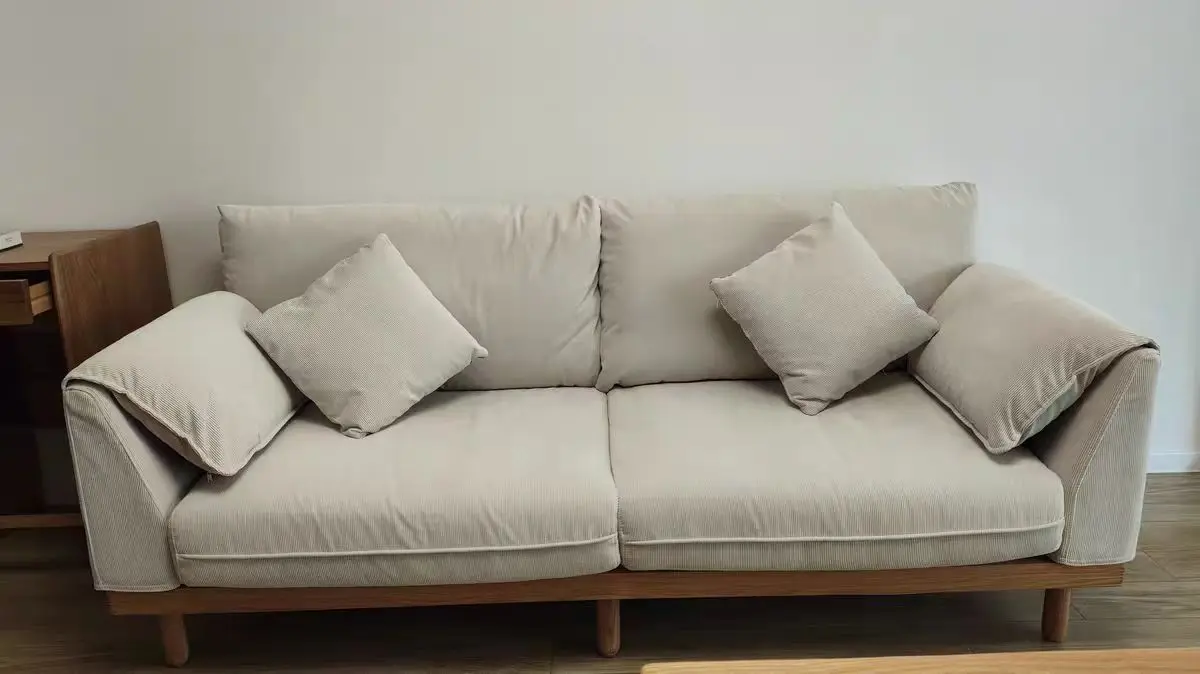 Anx Furniture Scandinavian Cotton And Linen Fabric Sofa Living Room Small House In Straight Rows
Anx Furniture Scandinavian Cotton And Linen Fabric Sofa Living Room Small House In Straight Rows