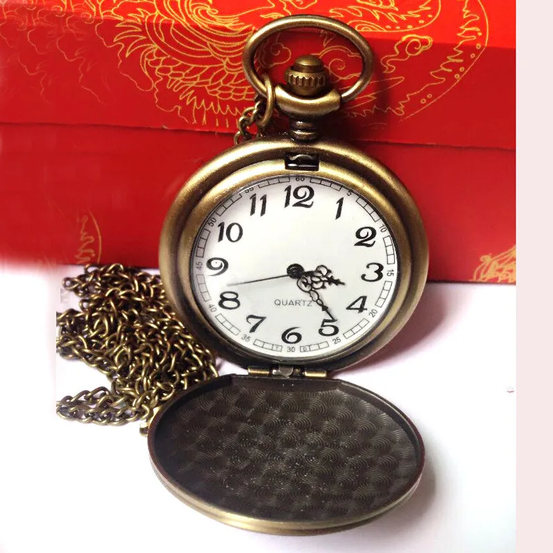 

Vintage Chain Pocket Men Watch The Greatest Necklace For Dad Gifts Retro Analog Quartz Wrist Watches Casual Watch For Men