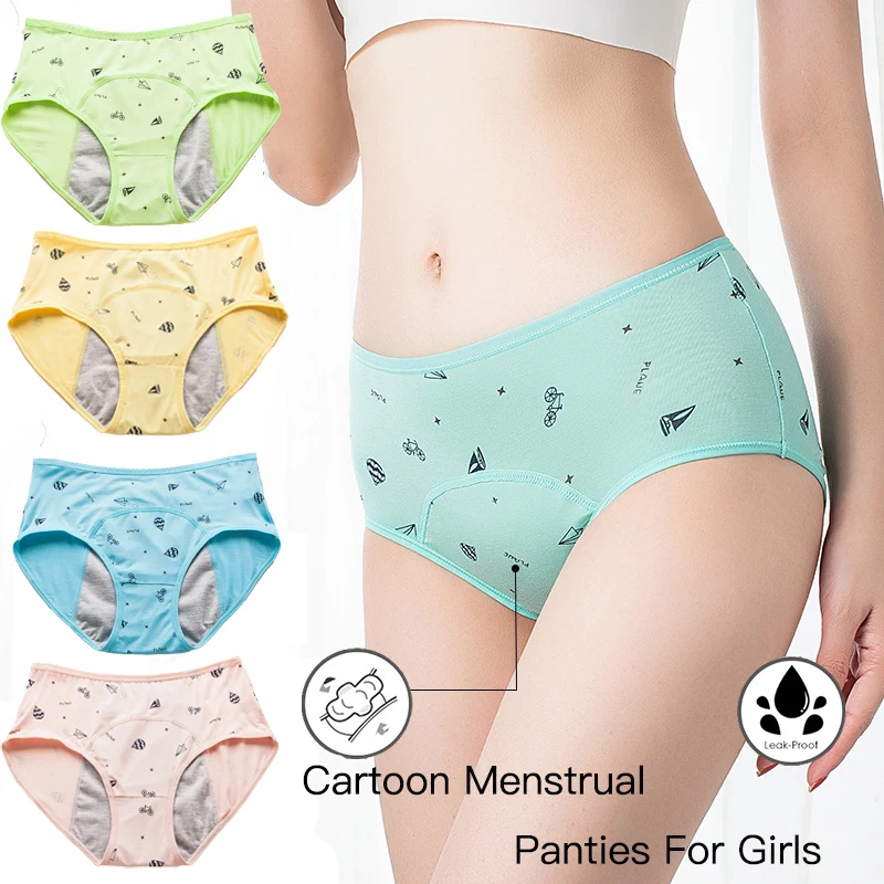 2Pcs Cartoon Girls' Menstrual Panties Leakproof Physiological Period Underwear Cute Daughter Brief Children Panties for periods
2Pcs Cartoon Girls' Menstrual Panties Leakproof Physiological Period Underwear Cute Daughter Brief Children Panties for periods