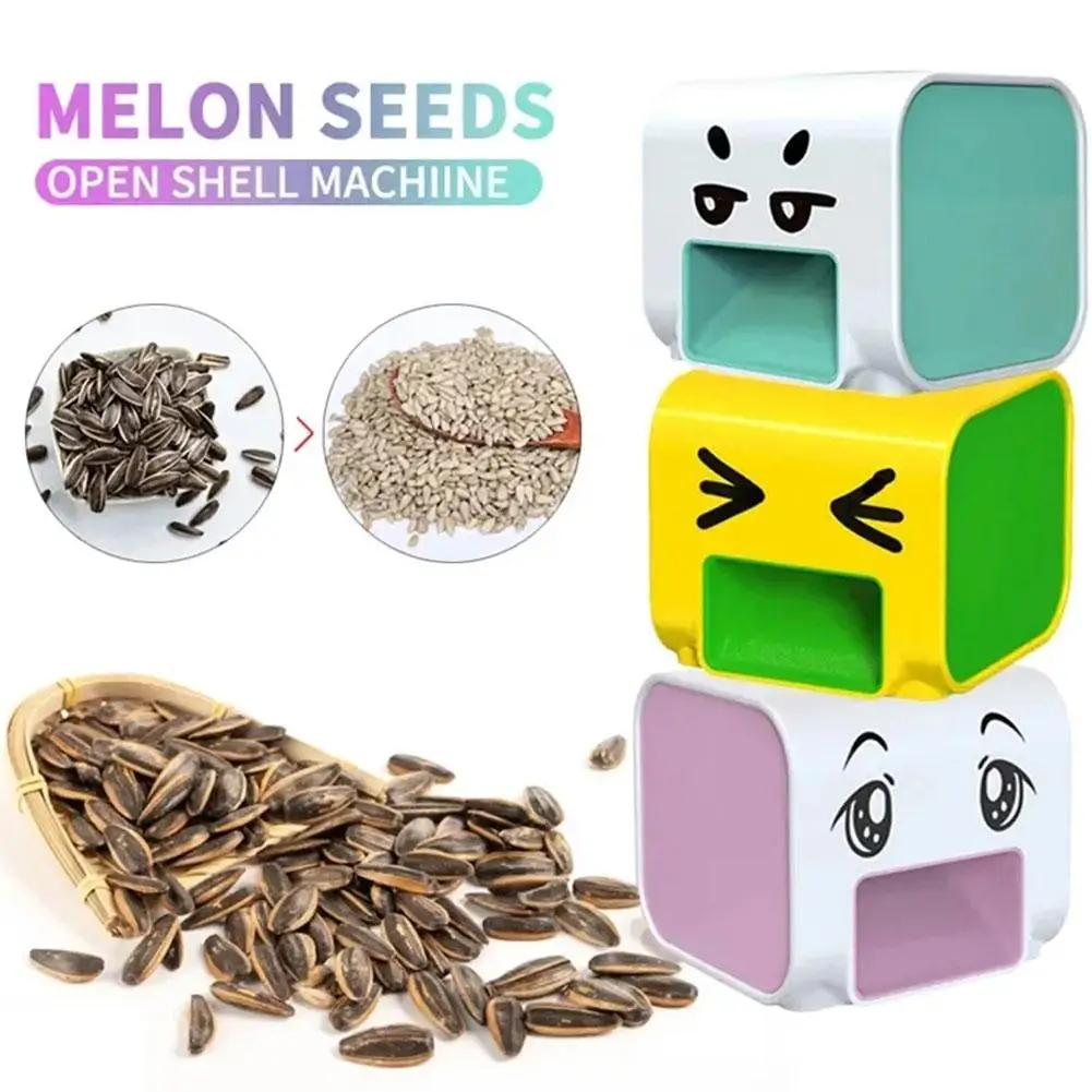 3Colors Peeling Melon Artifact Shelling Machine Sunflower Seeds Peeler Lazy Tool Electric Melon Seed Machine Child Assist
3Colors Peeling Melon Artifact Shelling Machine Sunflower Seeds Peeler Lazy Tool Electric Melon Seed Machine Child Assist