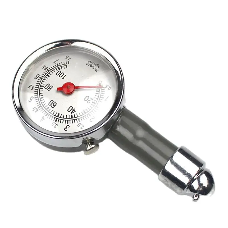 Tire Pressure Gauge (0-100 PSI) Heavy Duty, Easy to Read, Low - High Air Pressure Gauge, Tire Gauge for Car and Trucks Tires
Tire Pressure Gauge (0-100 PSI) Heavy Duty, Easy to Read, Low - High Air Pressure Gauge, Tire Gauge for Car and Trucks Tires
