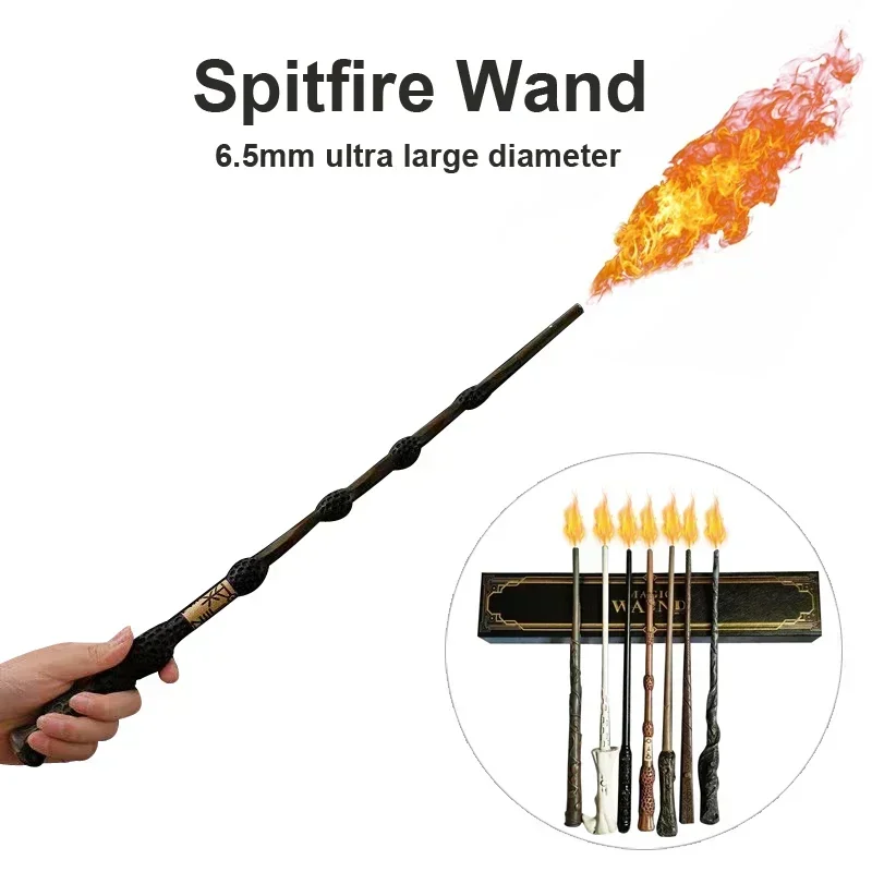 Genuine Fire-breathing Wand Large Diameter Cosplay Electronic Magic Wands Street Performance Props Exquisite Christmas Gift
Genuine Fire-breathing Wand Large Diameter Cosplay Electronic Magic Wands Street Performance Props Exquisite Christmas Gift