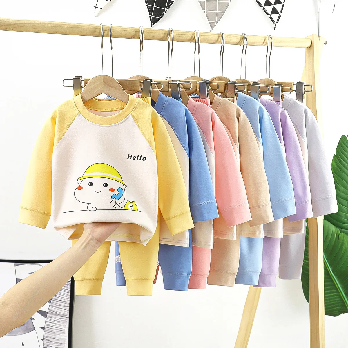 Toddler Baby Kids Pajamas Sets Cotton Boys Girls Sleepwear Suit Autumn Underwear Long Sleeve Pijamas Tops Pants 2pcs Suit Pjs
Toddler Baby Kids Pajamas Sets Cotton Boys Girls Sleepwear Suit Autumn Underwear Long Sleeve Pijamas Tops Pants 2pcs Suit Pjs