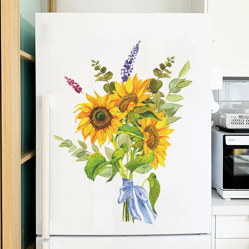 Sunflower pattern decorative stickers suitable for living rooms, bedrooms, PVC material removable wall stickers
Sunflower pattern decorative stickers suitable for living rooms, bedrooms, PVC material removable wall stickers