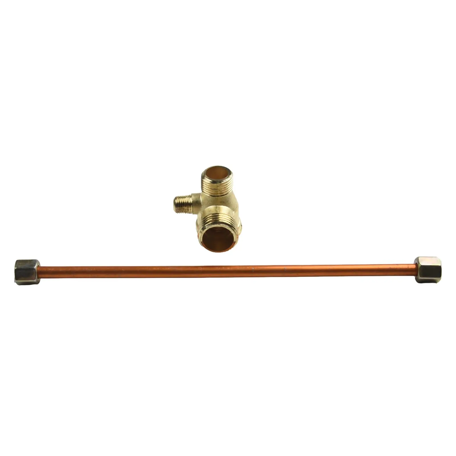 Air Compressor Copper Exhaust Tube Check Valve Replacement G1/8 200mm Hex Nut Oil Pump Pneumatic Parts Accessory
Air Compressor Copper Exhaust Tube Check Valve Replacement G1/8 200mm Hex Nut Oil Pump Pneumatic Parts Accessory