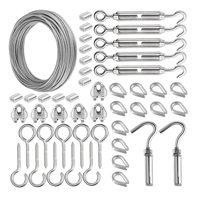 Turnbuckles For Cables Wire Trellis Kit Wire Rope Kit Fit For Wire Curtain Hanging System
Turnbuckles For Cables Wire Trellis Kit Wire Rope Kit Fit For Wire Curtain Hanging System