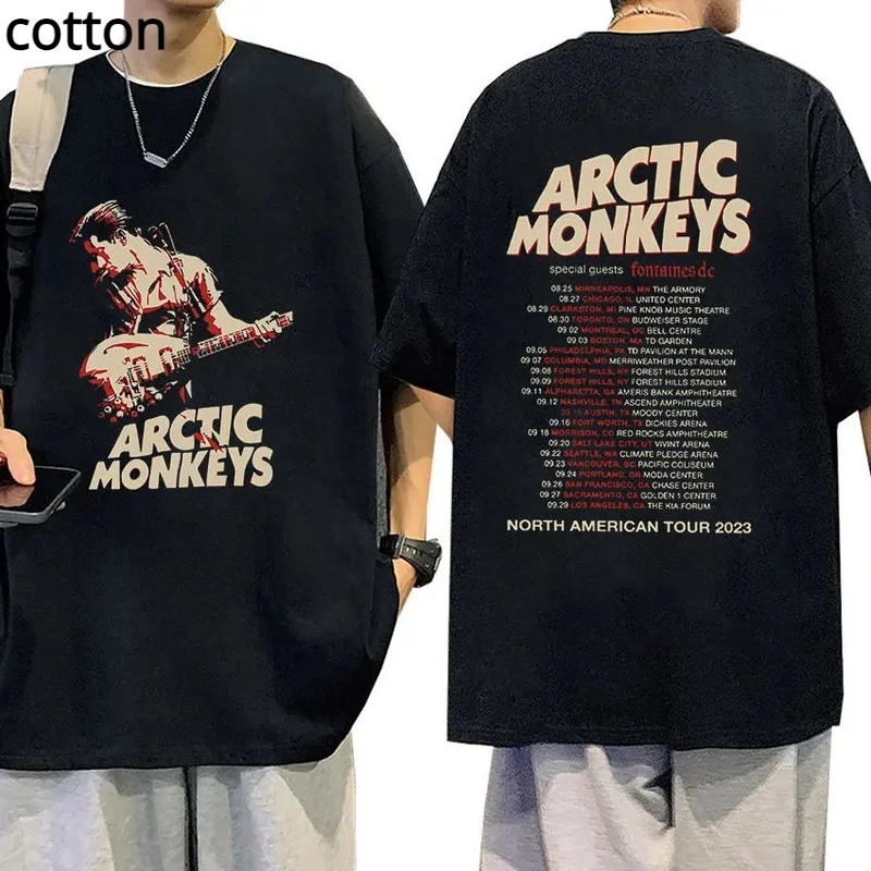 Arctic Monkeys Graphic T Shirts Men's Hop Retro Short Sleeve T-shirt Unisex 100% Cotton Oversized Tees Trend Streetwear
Arctic Monkeys Graphic T Shirts Men's Hop Retro Short Sleeve T-shirt Unisex 100% Cotton Oversized Tees Trend Streetwear