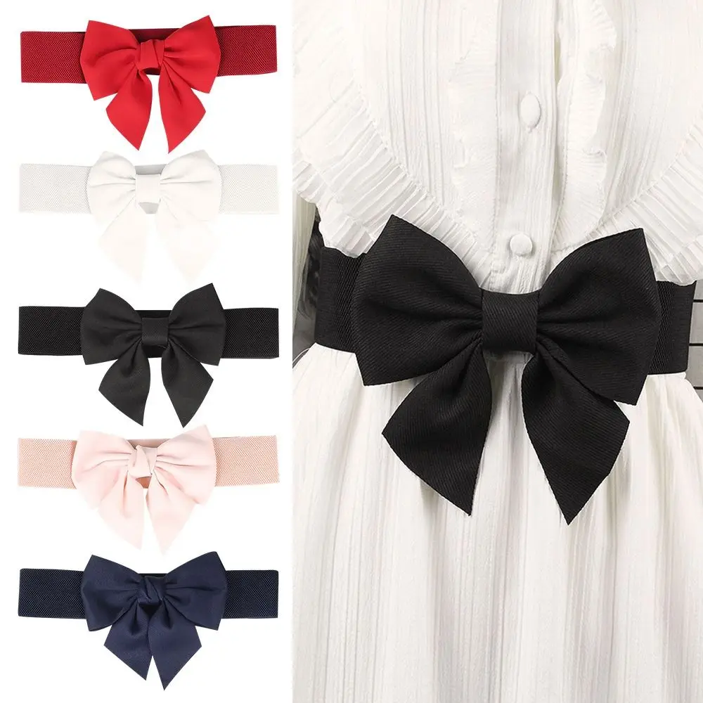 All-match Vintage Skirt Dress Coat Simplicity Waistband Stretch Cummerbunds Elastic Corset Band Big Bow Wide Belts
All-match Vintage Skirt Dress Coat Simplicity Waistband Stretch Cummerbunds Elastic Corset Band Big Bow Wide Belts