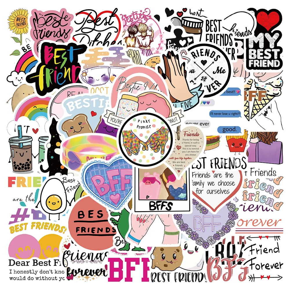 50pcs Cute Cartoon Heart Friendship Waterproof Graffiti Stickers For Laptop Phone Water Bottle Skateboard Car Decals Kids Toy
50pcs Cute Cartoon Heart Friendship Waterproof Graffiti Stickers For Laptop Phone Water Bottle Skateboard Car Decals Kids Toy