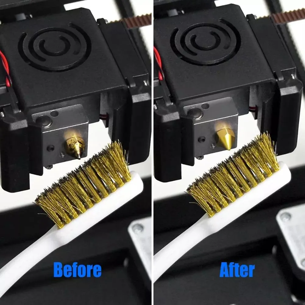 2pcs Wire Brush For Cleaning Operation Removal Peeling Filament Dirt Plastic Handle Copper Wire Brush Industrial Toothbrush
2pcs Wire Brush For Cleaning Operation Removal Peeling Filament Dirt Plastic Handle Copper Wire Brush Industrial Toothbrush