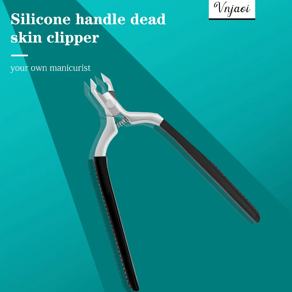 

Vnjaoi Nail Cuticle Nipper Scissors Stainless Steel Manicure Colorful Clipper Dead Skin Remover Pedicure Eagle Beak Pliers