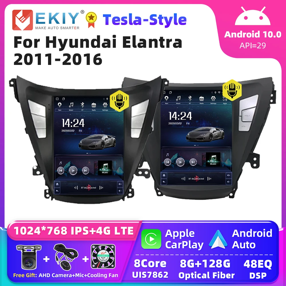 NAVISTART 9,7 Tesla экран для Hyundai Elantra 2011 2013 2014-2016 Android автомобильное радио стерео Мультимедийный плеер GPS навигация
NAVISTART 9,7 Tesla экран для Hyundai Elantra 2011 2013 2014-2016 Android автомобильное радио стерео Мультимедийный плеер GPS навигация