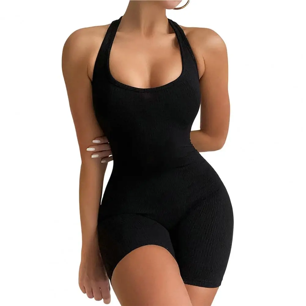 Sport Jumpsuit Breathable Bottom Jumpsuit Racer Back Chic Pure Color Bottom Sport Jumpsuit Female Clothing
Sport Jumpsuit Breathable Bottom Jumpsuit Racer Back Chic Pure Color Bottom Sport Jumpsuit Female Clothing
