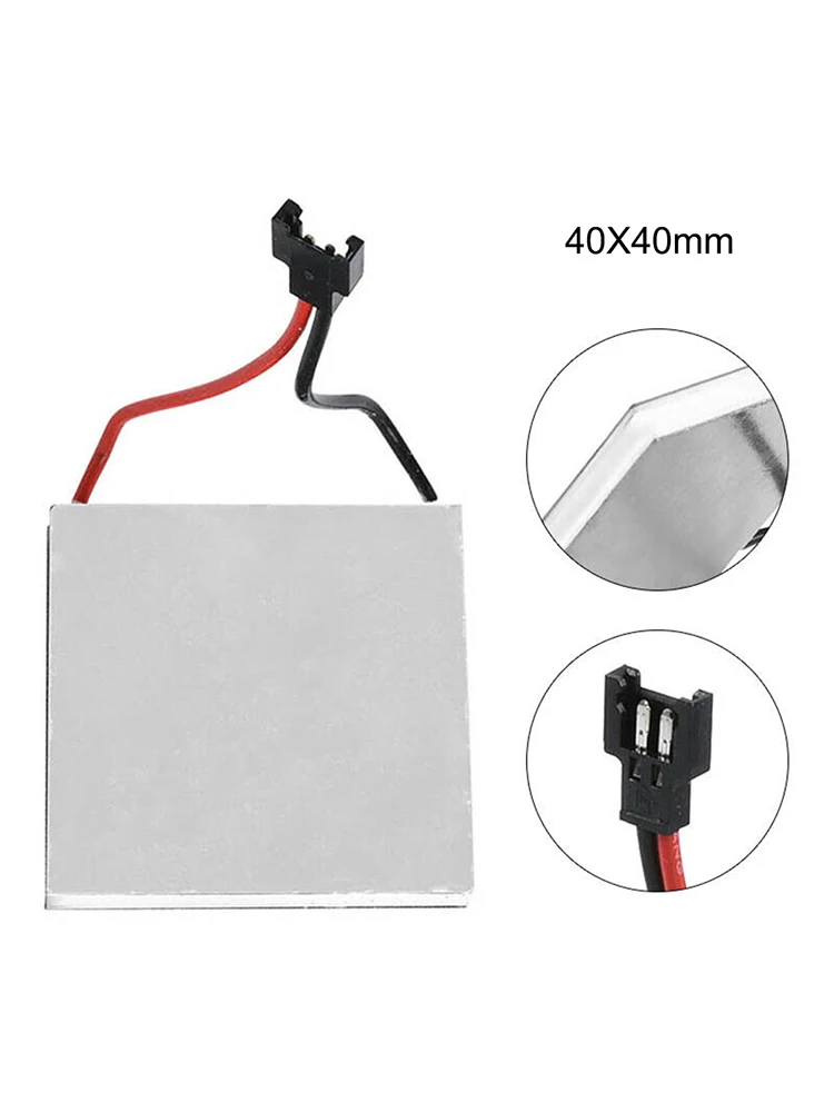 Power Generation Sheet Fireplace Fan Accessories Motor Generator Sheet Stove Burner Heater Part 40x40mm Semiconductor
Power Generation Sheet Fireplace Fan Accessories Motor Generator Sheet Stove Burner Heater Part 40x40mm Semiconductor