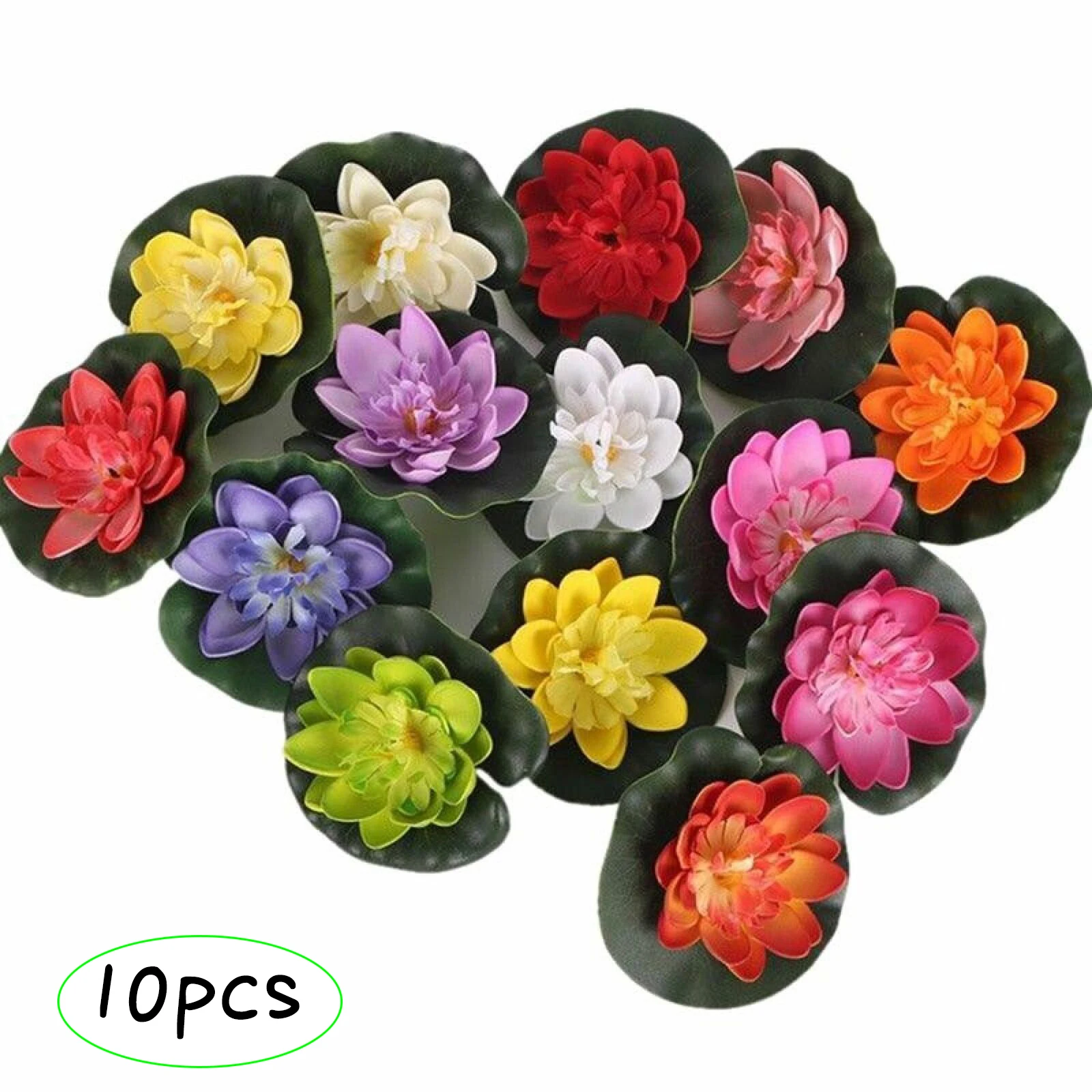 Lotus Artificial Flower Floating Fake Lotus Plants Lifelike Water Lily Micro Landscape For Pond Garden Decor
Lotus Artificial Flower Floating Fake Lotus Plants Lifelike Water Lily Micro Landscape For Pond Garden Decor