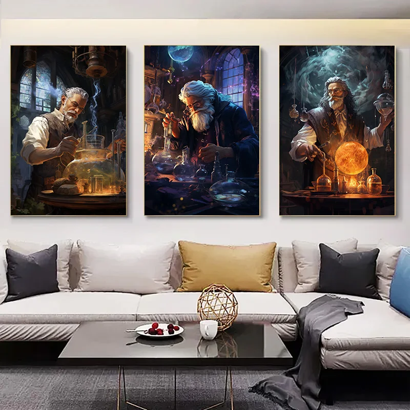 Украшение для спальни, Настенный декор для комнаты, печать на холсте, лабораторные экспериментальные инструменты, старик с белыми волосами, 1 шт. для дома
Украшение для спальни, Настенный декор для комнаты, печать на холсте, лабораторные экспериментальные инструменты, старик с белыми волосами, 1 шт. для дома