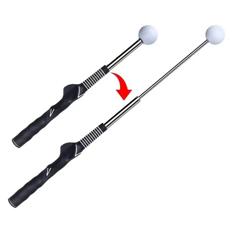 

Golf Swing Trainer Exerciser Aid Adjustable Portable Golf Training Aid to Improve Hinge Forearm Rotation Shoulder Turn Indoor
