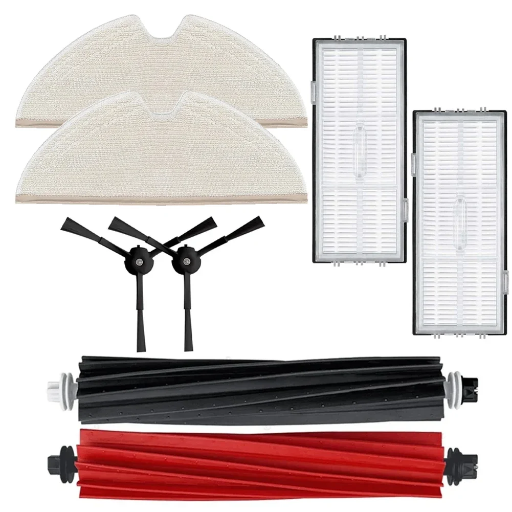 Side Brush + Main Brush + Filter + Pad Kit Replacement For Q8 MAX,MAX Plus Robot Vacuum Cleaner Accessories
Side Brush + Main Brush + Filter + Pad Kit Replacement For Q8 MAX,MAX Plus Robot Vacuum Cleaner Accessories