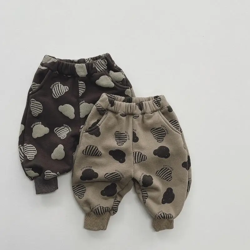 Fashion Print Children Fleece Trousers Baby Girls Plus Velvet Thick Harem Pants Kids Boys Causal Pants Vintage Toddler Clothes 
Fashion Print Children Fleece Trousers Baby Girls Plus Velvet Thick Harem Pants Kids Boys Causal Pants Vintage Toddler Clothes
