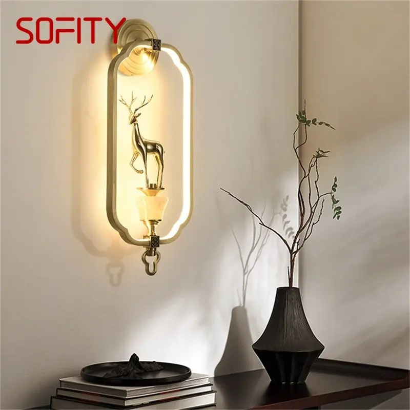 SOURA Indoor Wall Lamps Fixture LED Brass Luxury Modern Bedroom Wall Light Sconces for Home Living Room Office
SOURA Indoor Wall Lamps Fixture LED Brass Luxury Modern Bedroom Wall Light Sconces for Home Living Room Office