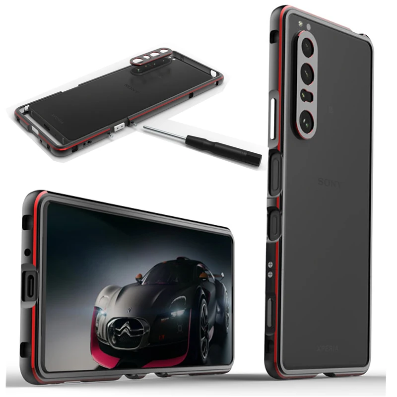 Dropshipping Aluminum Metal Bumper Case For Sony Xperia 1 III Xperia 1iii X1 Ⅲ Border Cover CASE Lens Carmera+Frame Protector
Dropshipping Aluminum Metal Bumper Case For Sony Xperia 1 III Xperia 1iii X1 Ⅲ Border Cover CASE Lens Carmera+Frame Protector