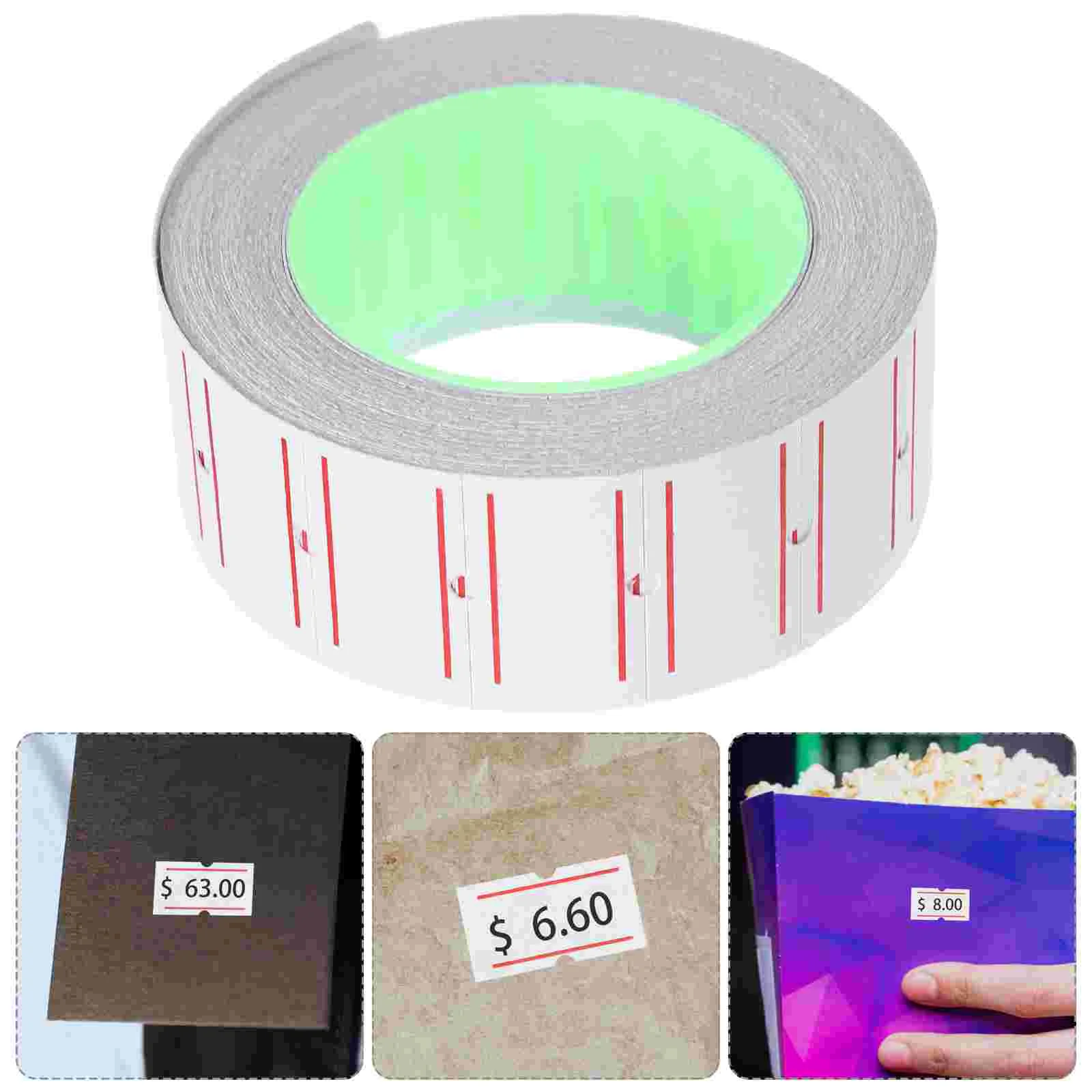 

5000pcs Sale Tape Sign Supermarket Commodity Cost Tape Sign Cost Tape Sign Sticker Supermarket Supply