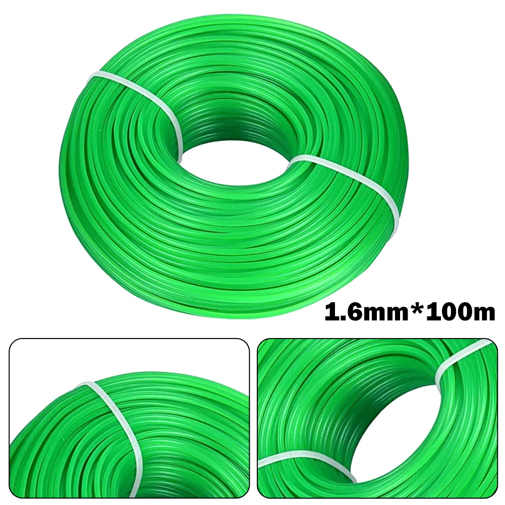 New Replacement Diameter 1.6mm Length 100m Nylon Round Rope Weed-Trimmer Line For Garden Grass Petrol Strimmer Electric
New Replacement Diameter 1.6mm Length 100m Nylon Round Rope Weed-Trimmer Line For Garden Grass Petrol Strimmer Electric