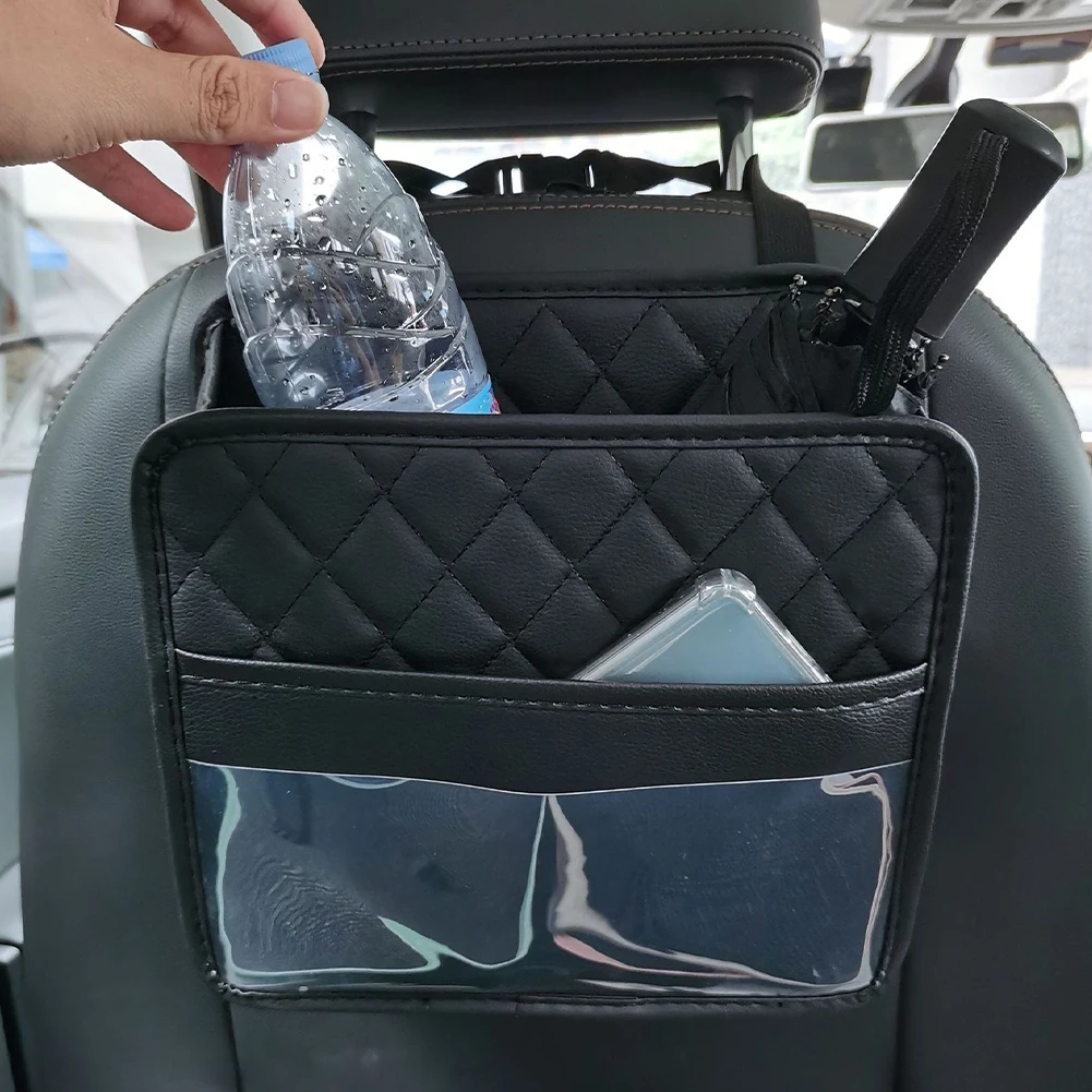 Car Backseat Organizer Multifunction PU Leather Interior Storage Bag Hanging Seat Back Tissue Water Cup Holder Auto Accessories
Car Backseat Organizer Multifunction PU Leather Interior Storage Bag Hanging Seat Back Tissue Water Cup Holder Auto Accessories