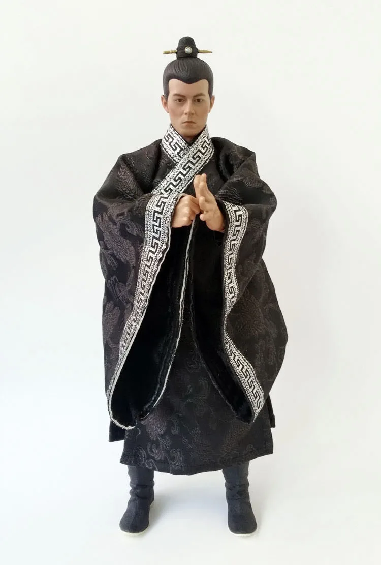 1/6 Scale Ancient Soldiers' Black Outer Robe Belt Lining Coat Pants Set Model for 12''Figures DIY Accessories
1/6 Scale Ancient Soldiers' Black Outer Robe Belt Lining Coat Pants Set Model for 12''Figures DIY Accessories