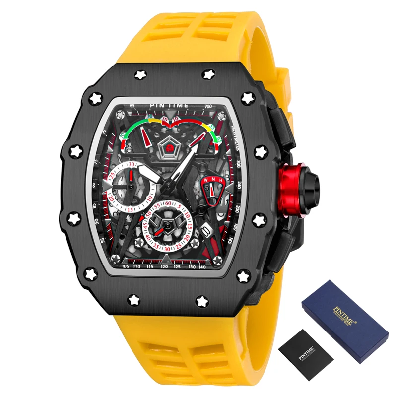 PINTIME Creative Watch Sport Chronograph Military Mens Watches Top Brand Luxury Casual Clock Reloj Hombre Relogio zegarek meski
PINTIME Creative Watch Sport Chronograph Military Mens Watches Top Brand Luxury Casual Clock Reloj Hombre Relogio zegarek meski