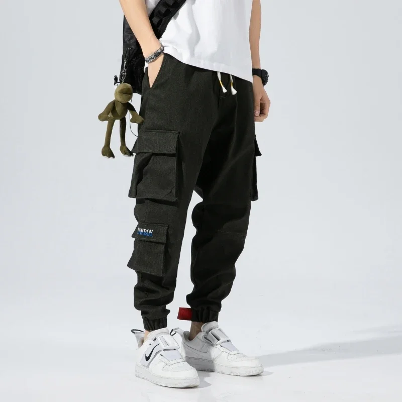 

NiceHip Hop Joggers Men Cargo Pants Pockets Track Tactical Casual Techwear Male Trousers Sweatpants Sport Streetwear Size 8XL